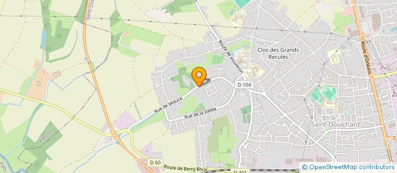 localisation de l'entreprise ASSOCIATION DES PARENTS D'ELEVES PIANISTES (PEDAGOGIE MARCELLE-BROUSSE) ET DES AMIS DE LA MUSIQUE A SAINT DOULCHARD  SAINT-DOULCHARD