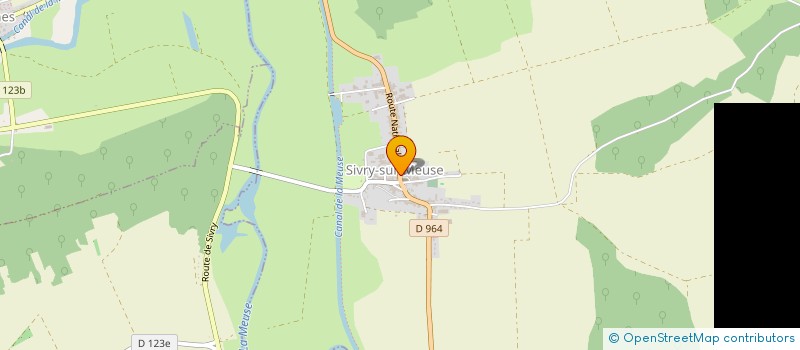 localisation de l'entreprise ASSOCIATION DES PARENTS D'ELEVES SIVRY SUR MEUSE à SIVRY-SUR-MEUSE
