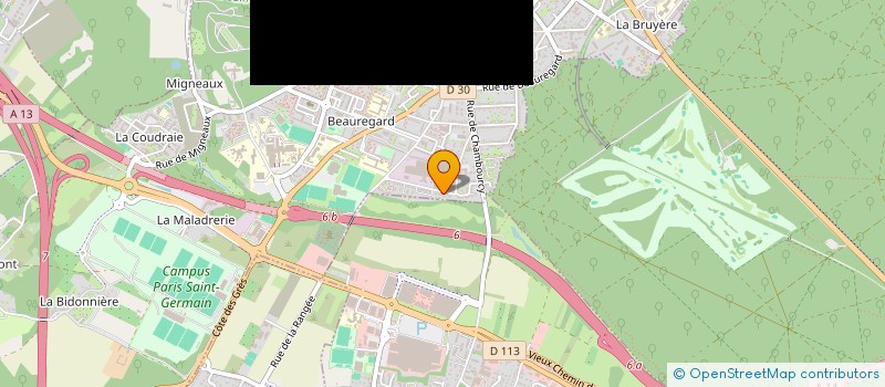 localisation de l'entreprise ASSOCIATION DES PARENTS D'ELEVES TEAM PASCAL  POISSY