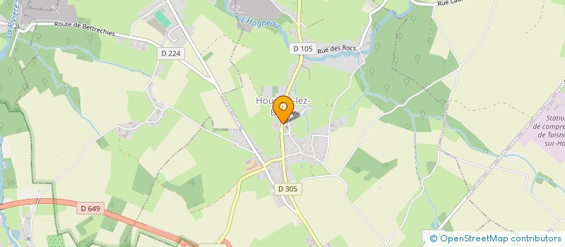 localisation de l'entreprise ASSOCIATION DES PARENTS D'ELEVES - USEP- HOUDAIN LEZ BAVAY à HOUDAIN-LEZ-BAVAY