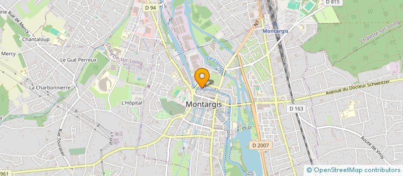 localisation de l'entreprise ASSOCIATION DES PARENTS DE CHAUTEMPS à MONTARGIS