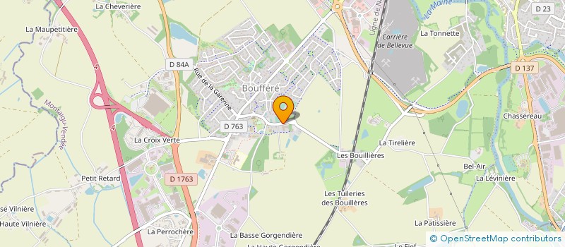 localisation de l'entreprise ASSOCIATION DES PARENTS DE L'ECOLE PREVERT à MONTAIGU-VENDEE