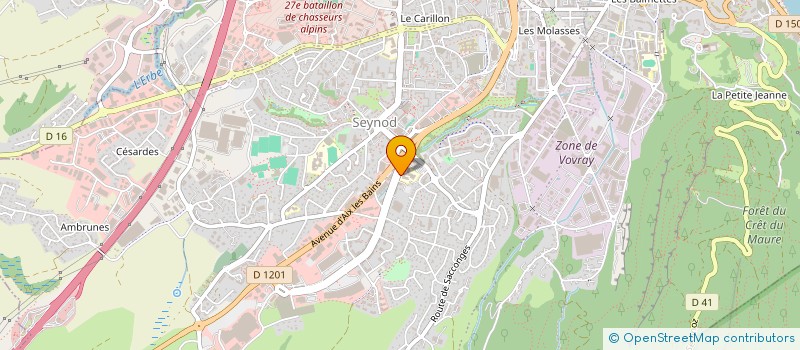 localisation de l'entreprise ASSOCIATION DES PARENTS DE L'ENSEIGNEMENT LIBRE LES CORDELIERS-SAINT FRANCOIS à ANNECY