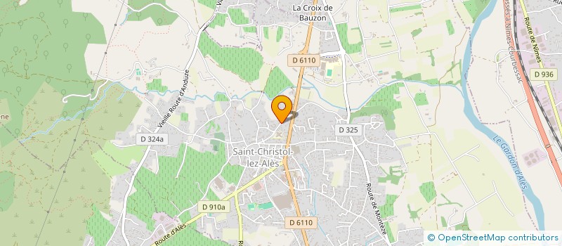 localisation de l'entreprise ASSOCIATION DES PARENTS DE L' EQUIPE DESTINAROCK  SAINT-CHRISTOL-LEZ-ALES