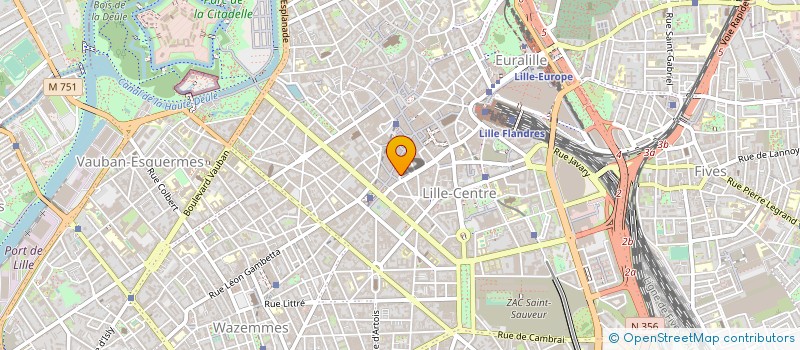 localisation de l'entreprise ASSOCIATION DES PARENTS DE LA CRECHE SAINT SAUVEUR à LILLE