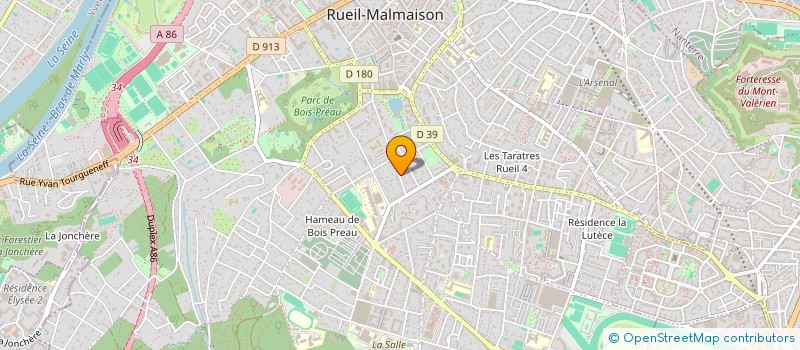 localisation de l'entreprise ASSOCIATION DES PARENTS DES JEUNES DE L'AUMONERIE DE RUEIL-MALMAISON à RUEIL-MALMAISON