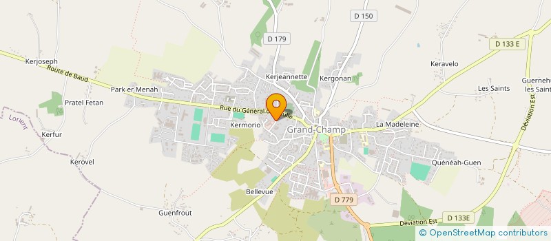 localisation de l'entreprise ASSOCIATION DES PARENTS ET AMIS DES JEUNES SAPEURS POMPIERS DE GRAND-CHAMP  GRAND-CHAMP