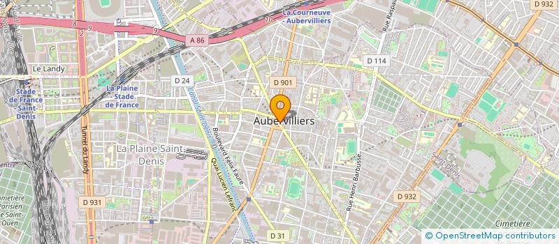 localisation de l'entreprise ASSOCIATION DES PARENTS ET DES ENSEIGNANTS POUR LE TRAITEMENT DES INADAPTATIONS SCOLAIRES à AUBERVILLIERS