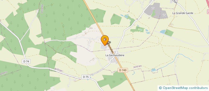 localisation de l'entreprise ASSOCIATION DES PARENTS INDEPENDANTS  USSEAU