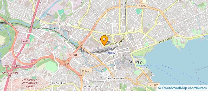 localisation de l'entreprise ASSOCIATION DES PARENTS INDEPENDANTS DES ECOLES DU VERNAY à ANNECY