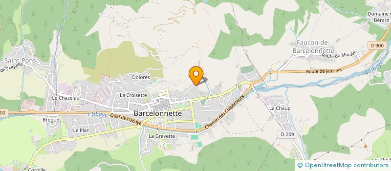localisation de l'entreprise ASSOCIATION DES PARTENAIRES DES SKIEURS DE LA CITE SCOLAIRE ANDRE HONNORAT à SAINT-PONS