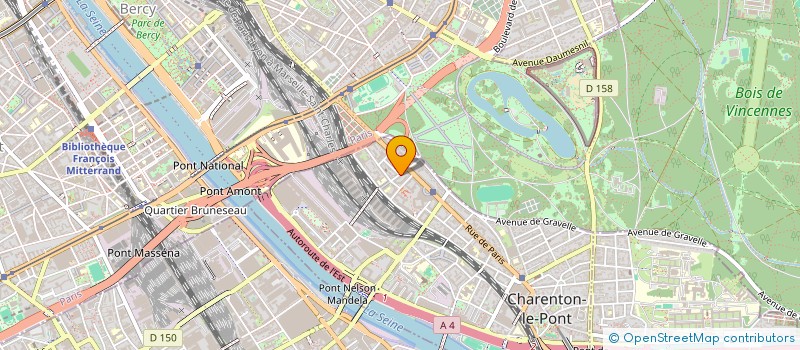 localisation de l'entreprise ASSOCIATION DES PARTENAIRES SMART ETHICS (ASPE) à CHARENTON-LE-PONT