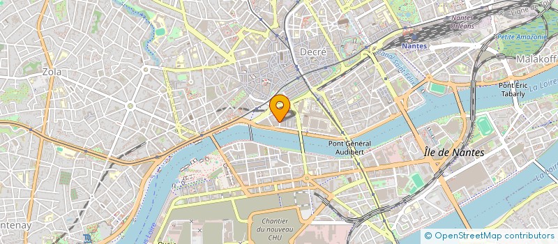 localisation de l'entreprise ASSOCIATION DES PAYS DE LOIRE POUR L'EVICTION DES INFECTIONS NOSOCOMIALES à NANTES