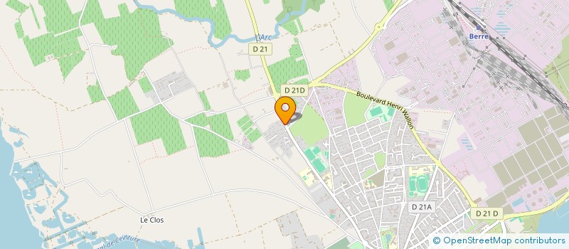 localisation de l'entreprise ASSOCIATION DES PECHEURS ET DES PLAISANCIERS DE BERRE-L'ETANG à BERRE-L'ETANG