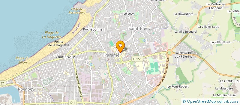 localisation de l'entreprise ASSOCIATION DES PECHEURS MARINS  SAINT-MALO