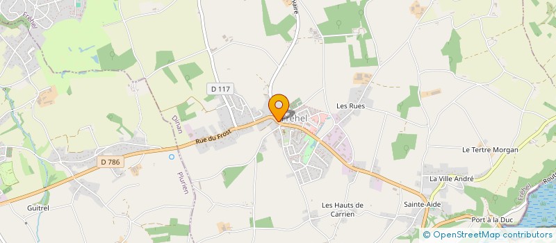 localisation de l'entreprise ASSOCIATION DES PECHEURS PLAISANCIERS DU PORT BARRIER  FREHEL