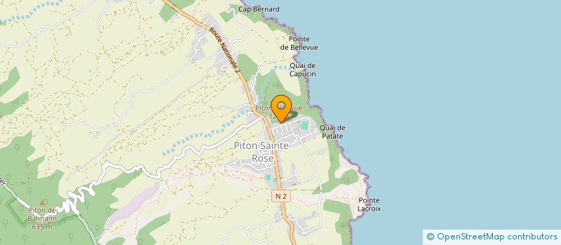 localisation de l'entreprise ASSOCIATION DES PECHEURS PROFESSIONNELS DE SAINTE-ROSE à SAINTE-ROSE