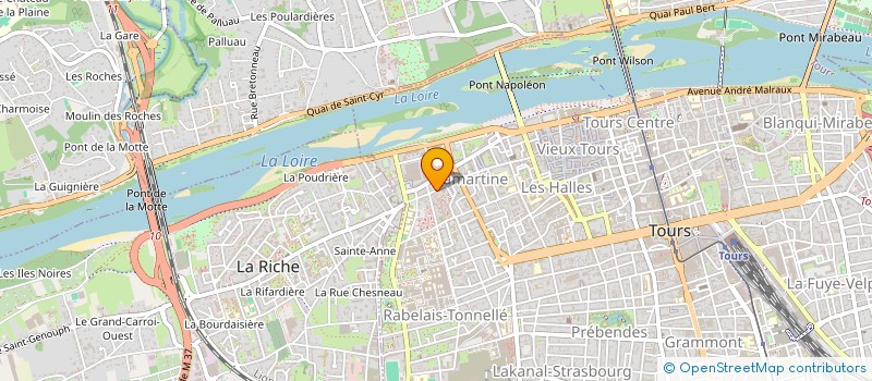 localisation de l'entreprise ASSOCIATION DES PEINTRES SYMBOLIQUES à TOURS