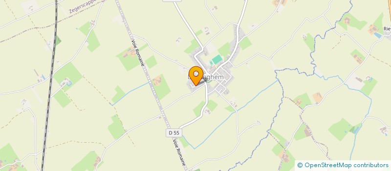 localisation de l'entreprise ASSOCIATION DES PEINTRES WORMHOUTOIS à LEDRINGHEM