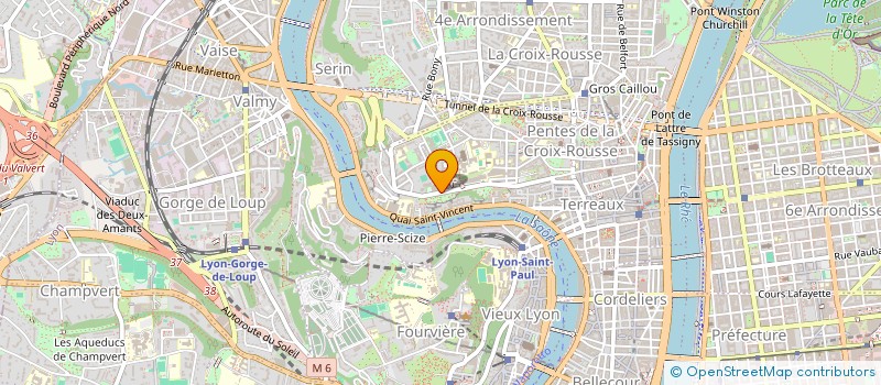localisation de l'entreprise ASSOCIATION DES PENTES SPORTIVES ET CULTURELLES à LYON