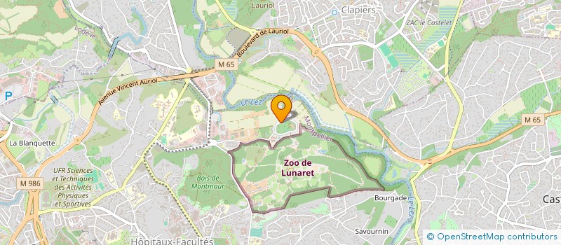 localisation de l'entreprise ASSOCIATION DES PERSONNELS D'AGROPARISTECH DE MONTPELLIER à MONTPELLIER