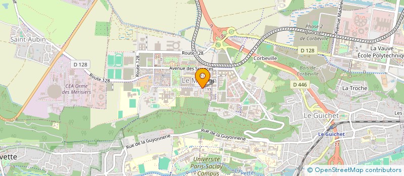 localisation de l'entreprise ASSOCIATION DES PERSONNELS DE CS à GIF-SUR-YVETTE