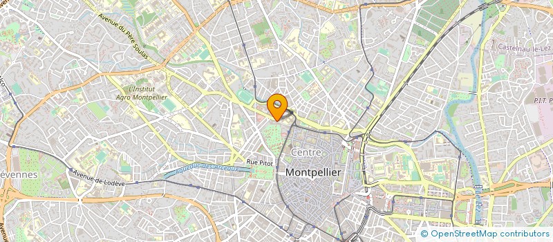 localisation de l'entreprise ASSOCIATION DES PERSONNELS DE L'UNIVERSITE DE MONTPELLIER à MONTPELLIER
