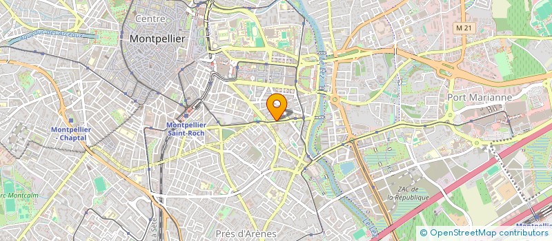 localisation de l'entreprise ASSOCIATION DES PERSONNELS DE LA BRIGADE ANTI-CRIMINALITE DE MONTPELLIER APBM à MONTPELLIER