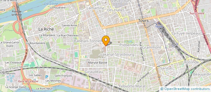 localisation de l'entreprise ASSOCIATION DES PERSONNELS DE NEPHROLOGIE PEDIATRIQUE à TOURS