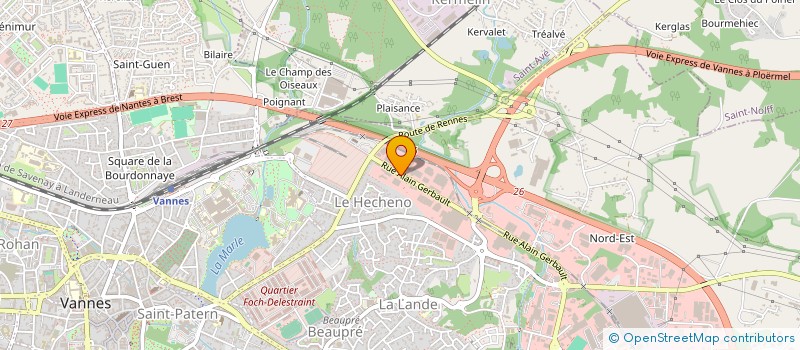 localisation de l'entreprise ASSOCIATION DES PERSONNELS NAVIGANTS DES PORTS DU MORBIHAN à VANNES