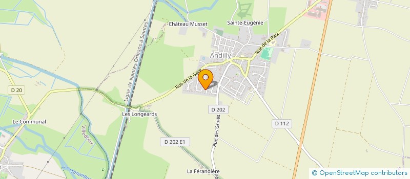 localisation de l'entreprise ASSOCIATION DES PERSONNESACCUEILLIES EN ESAT ET DE LEURS PROCHES OCEANE à ESNANDES