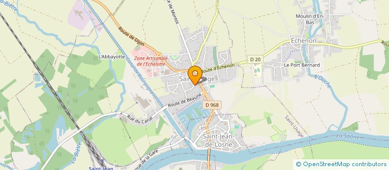 localisation de l'entreprise ASSOCIATION DES PETITS EUSEBIENS  SAINT-USAGE