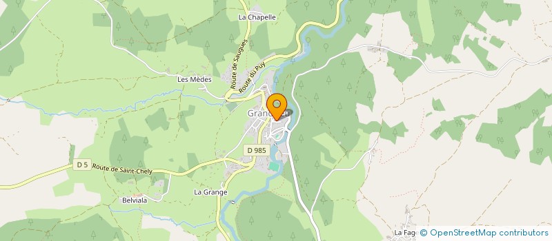 localisation de l'entreprise ASSOCIATION DES PETITS LOUPS DE L'ECOLE PUBLIQUE à GRANDRIEU