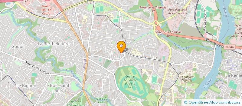localisation de l'entreprise ASSOCIATION DES PEULHS DE NANTES à NANTES