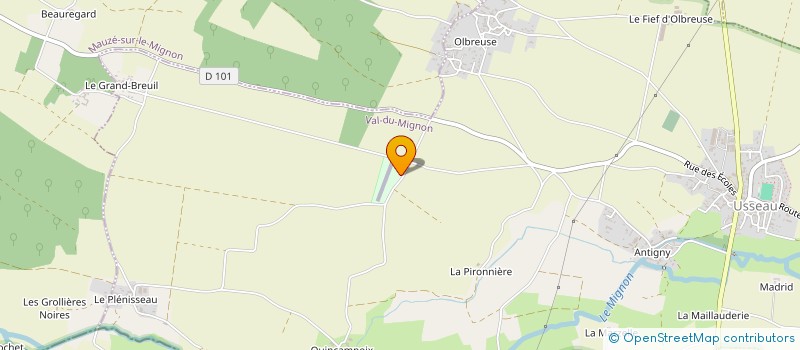 localisation de l'entreprise ASSOCIATION DES PILOTES D ULTRAS LEGERS DES DEUX SEVRES  VAL-DU-MIGNON