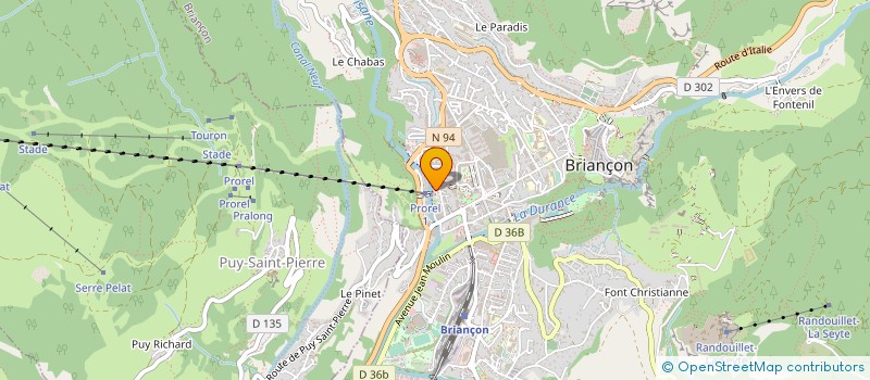 localisation de l'entreprise ASSOCIATION DES PITCHOUNETS à BRIANCON