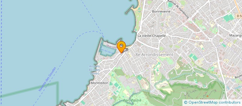 localisation de l'entreprise ASSOCIATION DES PLAISANCIERS INDEPENDANTS DU PORT DE LA POINTE ROUGE  MARSEILLE