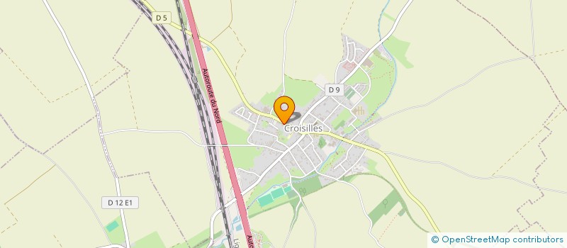localisation de l'entreprise ASSOCIATION DES POMPIERS DE LA VALLEE DE LA SENSEE ET SES ENVIRONS à CHERISY