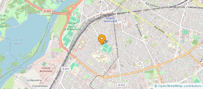 localisation de l'entreprise ASSOCIATION DES PORTE-DRAPEAUX D'ANGERS ET LA REGION ANGEVINE à ANGERS