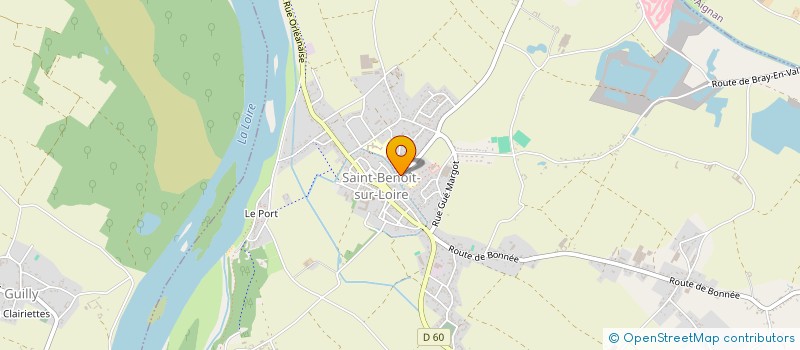 localisation de l'entreprise ASSOCIATION DES PORTUGAIS DE SAINT BENOIT SUR LOIRE à SAINT-BENOIT-SUR-LOIRE