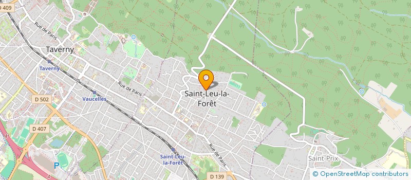 localisation de l'entreprise ASSOCIATION DES PREMIERS PAS à SAINT-LEU-LA-FORET