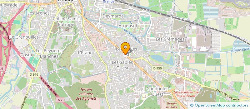 localisation de l'entreprise ASSOCIATION DES PRESTATAIRES DE SERVICE ET DE DISTRIBUTEUR DE MATERIEL MEDICAL  ORANGE