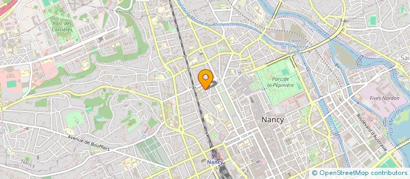 localisation de l'entreprise ASSOCIATION DES PRODUCTEURS AUDIOVISUELS DE LORRAINES  NANCY