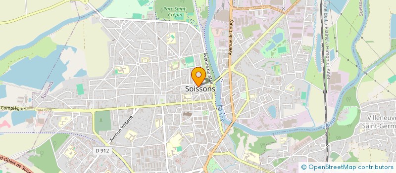 localisation de l'entreprise ASSOCIATION DES PRODUCTEURS DE HARICOT JACQUOT DE SOISSONS  SOISSONS