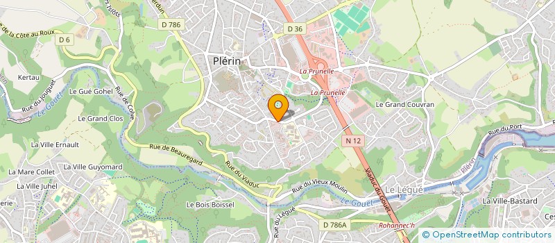 localisation de l'entreprise ASSOCIATION DES PRODUCTEURS DE LAIT DU BASSIN ARMORICAIN (APLBA) à PLERIN