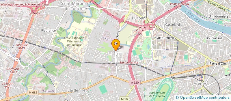 localisation de l'entreprise ASSOCIATION DES PRODUCTEURS DE MISCANTHUS D'OCCITANIE à TOULOUSE