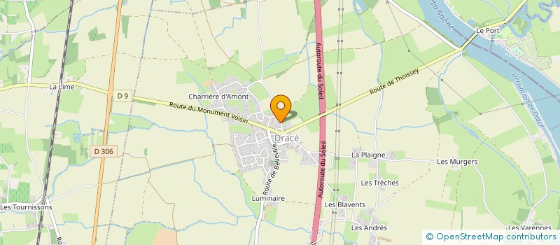 localisation de l'entreprise ASSOCIATION DES PRODUCTEURS DES CRUS BROUILLY ET COTE DE BROUILLY  SAINT-LAGER