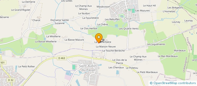 localisation de l'entreprise ASSOCIATION DES PRODUCTEURS DU PAYS DE CHATEAUGIRON à CHATEAUGIRON