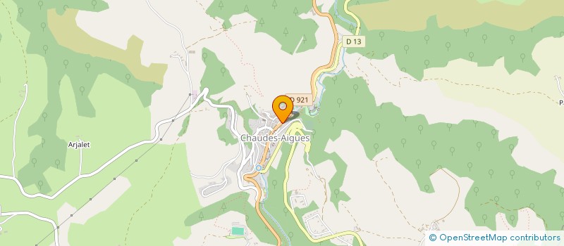 localisation de l'entreprise ASSOCIATION DES PRODUCTEURS ET ARTISANS POUR LA VALORISATION DES SAVOIR-FAIRE LOCAUX EN CALDAGUES-AUBRAC ET SES ENVIRONS à CHAUDES-AIGUES