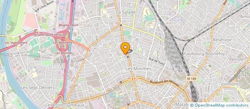 localisation de l'entreprise ASSOCIATION DES PRODUCTEURS INDEPENDANTS AUDIOVISUELS MIDI-PYRENEES à TOULOUSE